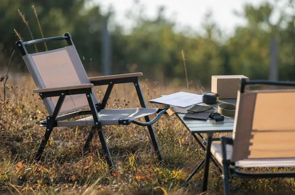 Outdoor product development review for materials, construction, and usability.