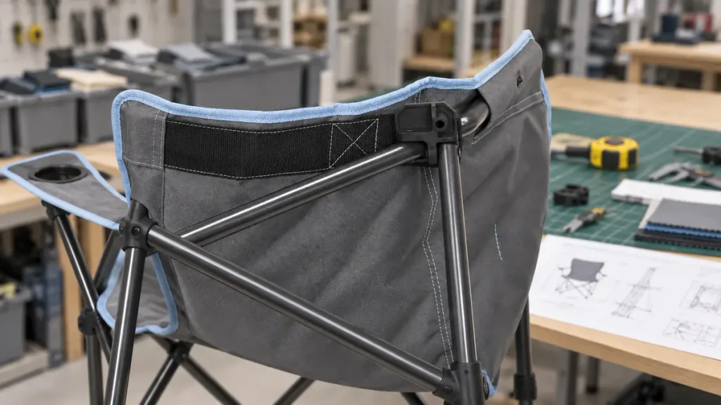 Camping Chair Development: From Concept to Mass Production Camping chair product development final sample after testing and approval