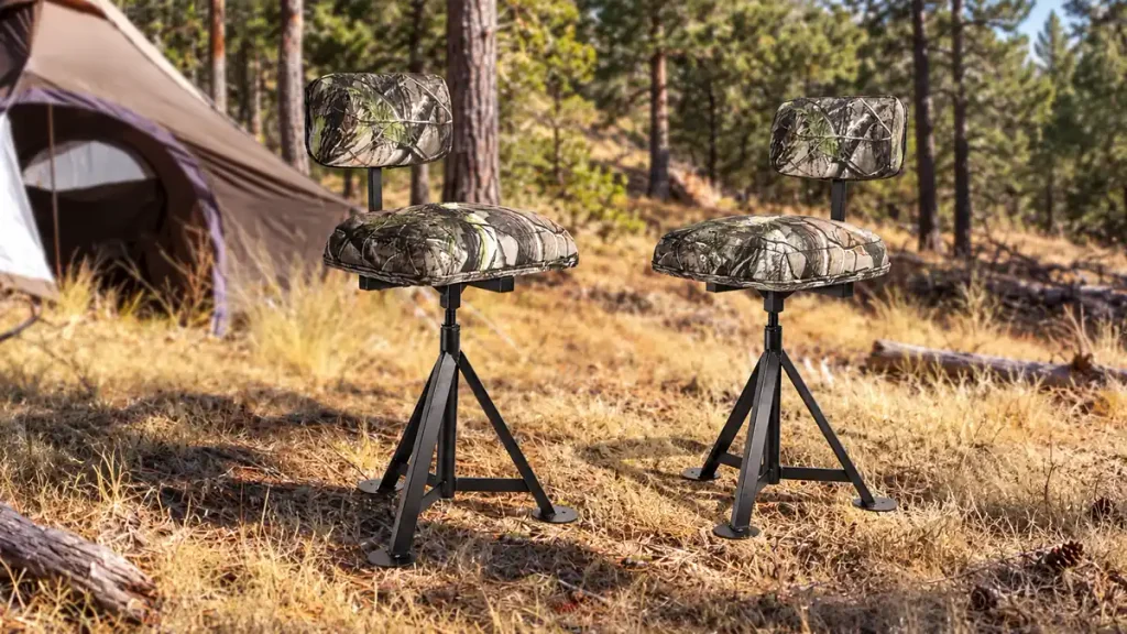 Hunting Chair Suppliers in China Swivel hunting chairs with backrests for outdoor hunting use
