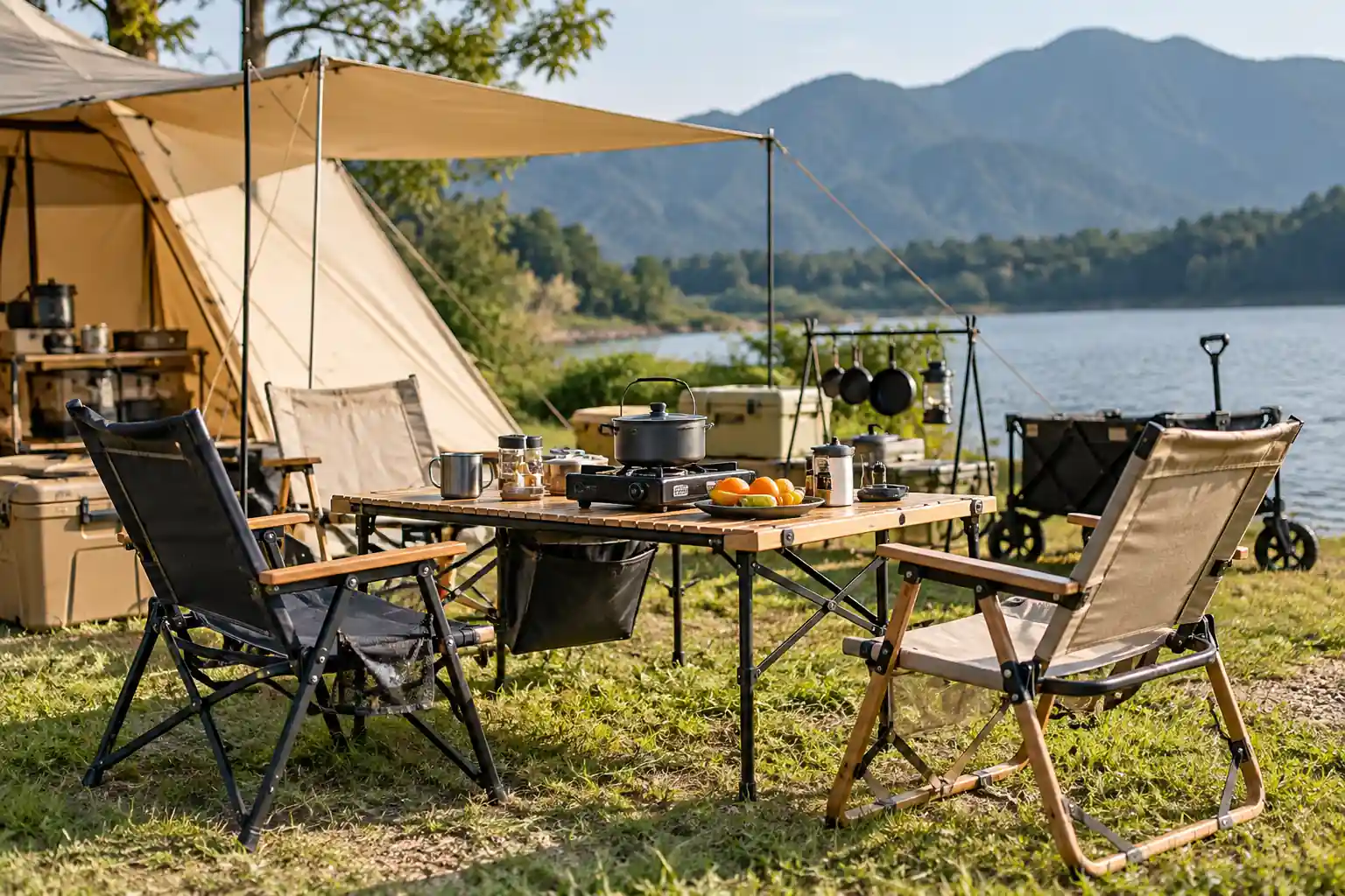 Services Camping furniture and outdoor gear for a sourcing project in China